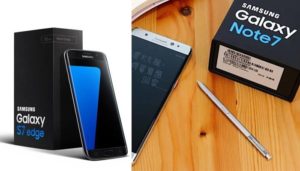 Samsung Galaxy Note 7 vs Edge 7