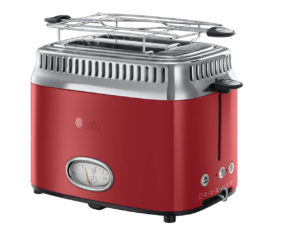 Retro 2-Slice Toaster red