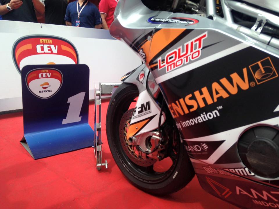 Transfiormer Moto2 Renishaw
